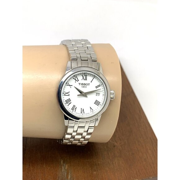 Tissot Women's Watch Swiss Quartz White Dial 28mm Silver Steel T1292101101300 - Picture 11 of 14